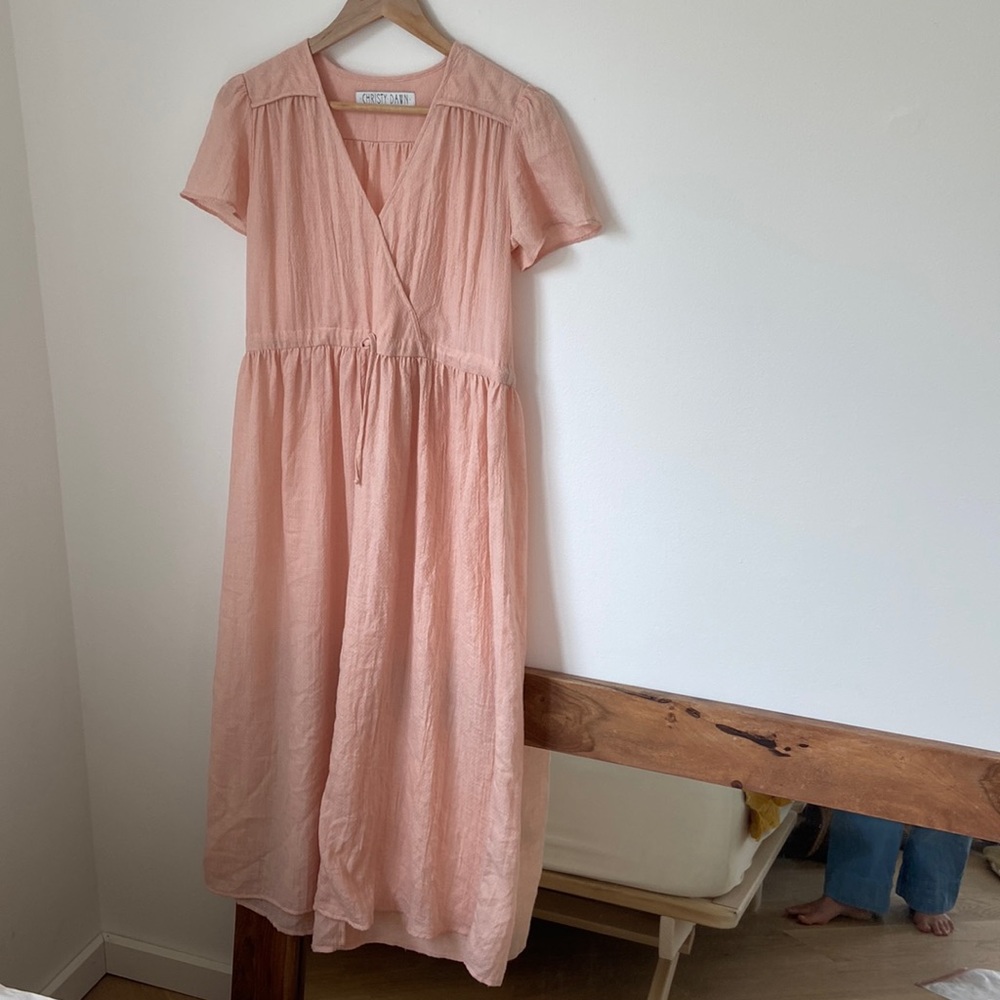 Christy dawn dress , 100 percent cotton dress , size small